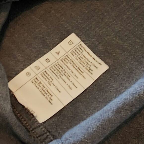 Carhartt S Loose Fit 104369-400 Denim Blue Chambray Work Shirt 100% Cotton - Picture 9 of 11